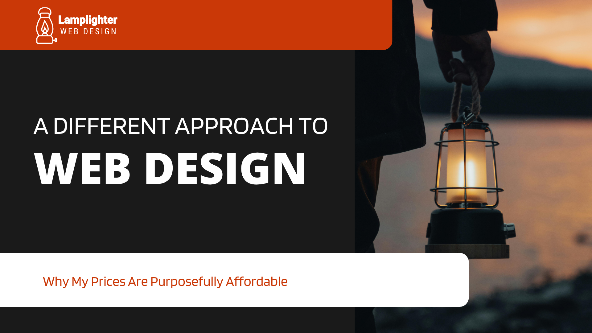A Different Approach to Web Design: Why My Prices Are Purposefully Affordable 