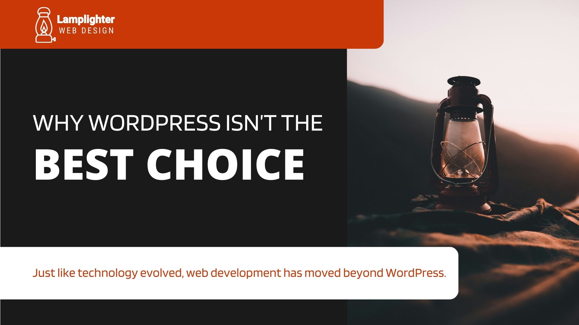Discover why WordPress, once revolutionary for small businesses, is no longer the best choice for modern websites.