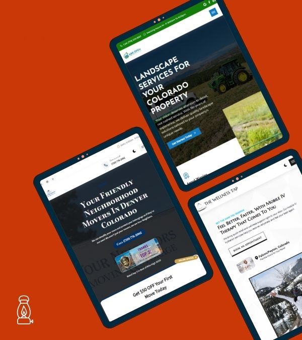 Site builds from Lamplighter Web Design